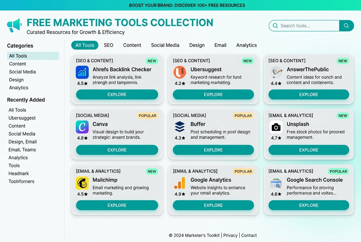 Free Tools & Resources That Make Online Marketing Easier For Network Marketing Professionals